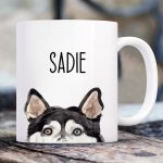 904 Custom Personalized Dog Breed Coffee Mug, 11-oz, Husky