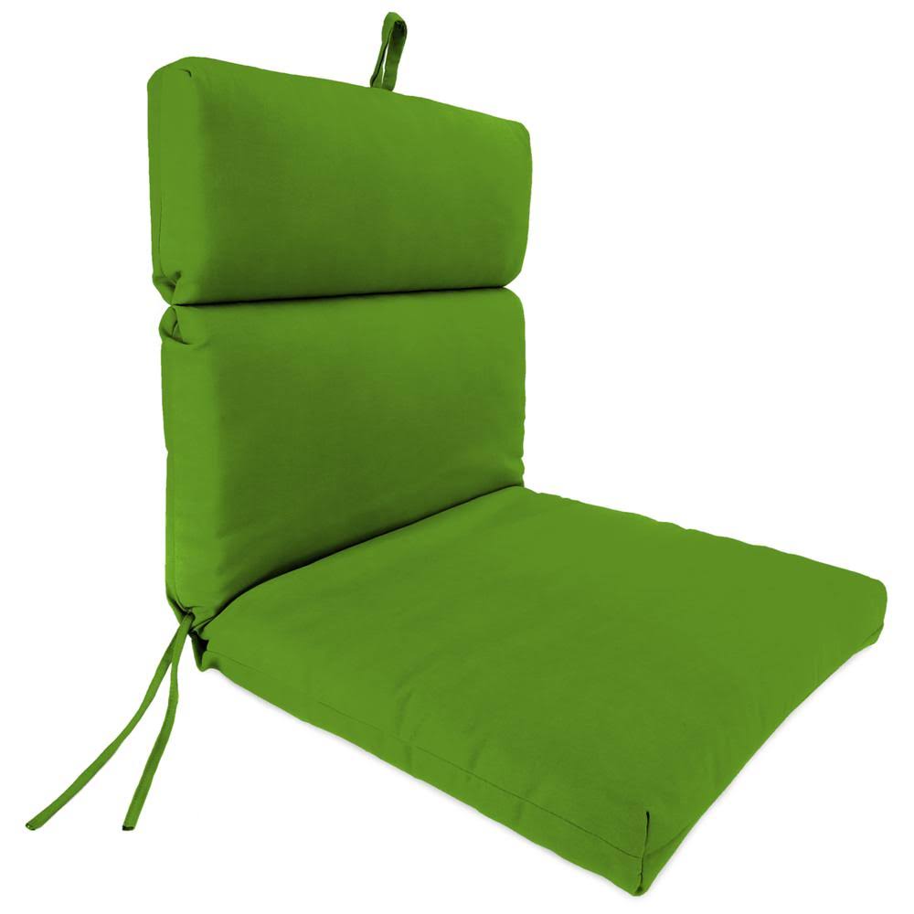 bdf5552b66bbc05490204c428374b980d714985546c38c89016b83d0e91331ae.jpg Jordan Manufacturing 44 x 22 in. Outdoor Chair Cushion - Image 1