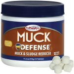 The Pond Guy Muck Defense, Natural Sludge Control Treatment, Water Garden Mud Digester & Odor Remover, Fish, Bird & Pet Safe, Easy Dosing, 12 Tablets
