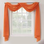 Decotex 1 Piece Sheer Voile Home Decor Fully Hemmed Scarf Valance Swag