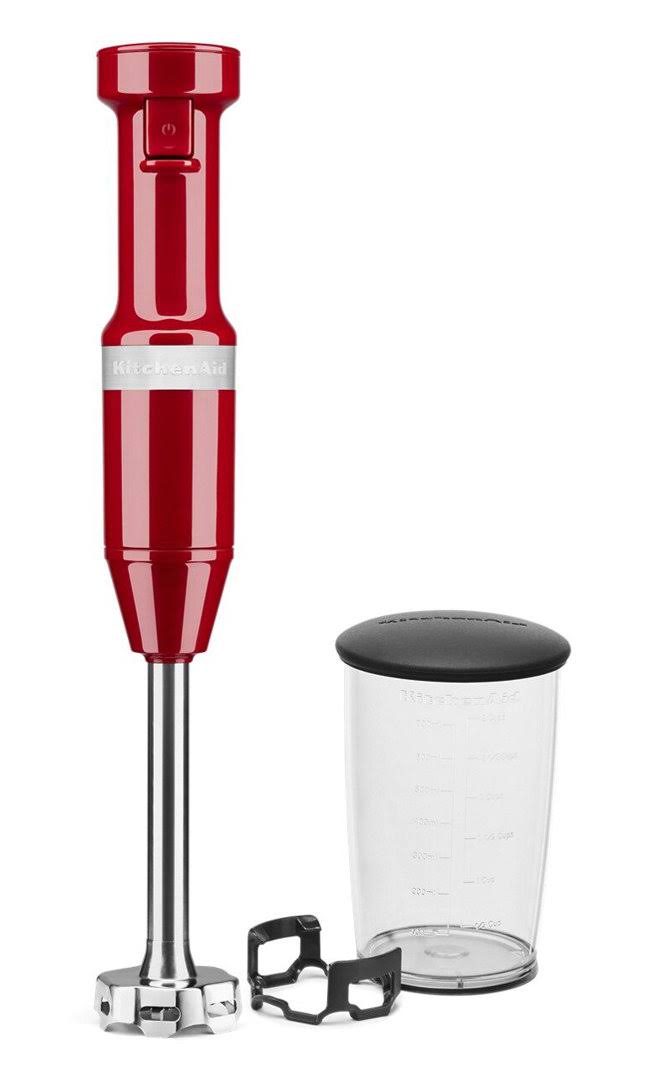 be85715d34549409dc618017b521b081dac060feafaee425a44c86627f788dcd.jpg Kitchenaid Blender, Corded Hand, Empire Red - Image 1