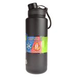 Tal Water Bottle Double Wall Insulated Stainless Steel Ranger Pro - 40oz - Black