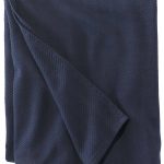 L.L.Bean Maine Twill Bed Blanket, Full/Queen, Mariner Blue
