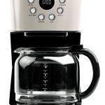 Haden - Modern 12-Cup Programmable Coffee Maker - Putty