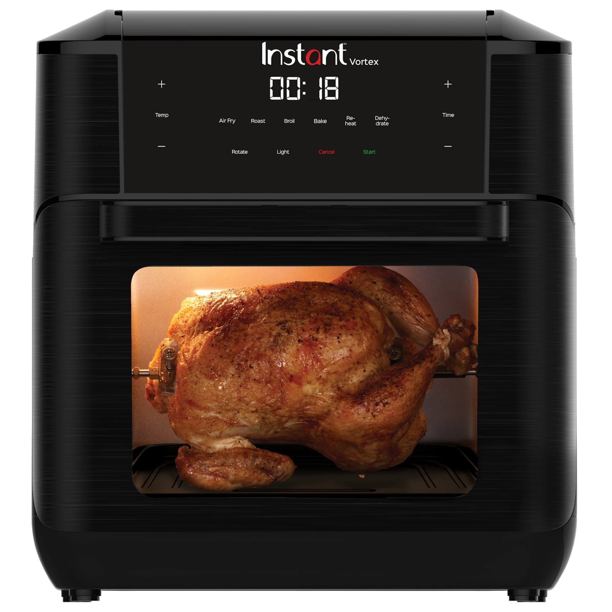bf24dc2ce215e81a896dfeb4a821bbbc7f67c2d4d52ff5fe7cfe058b741e869a.jpg Instant Vortex 10qt Air Fryer Oven with 7-in-1 Cooking Functions Accessories Included - Image 1