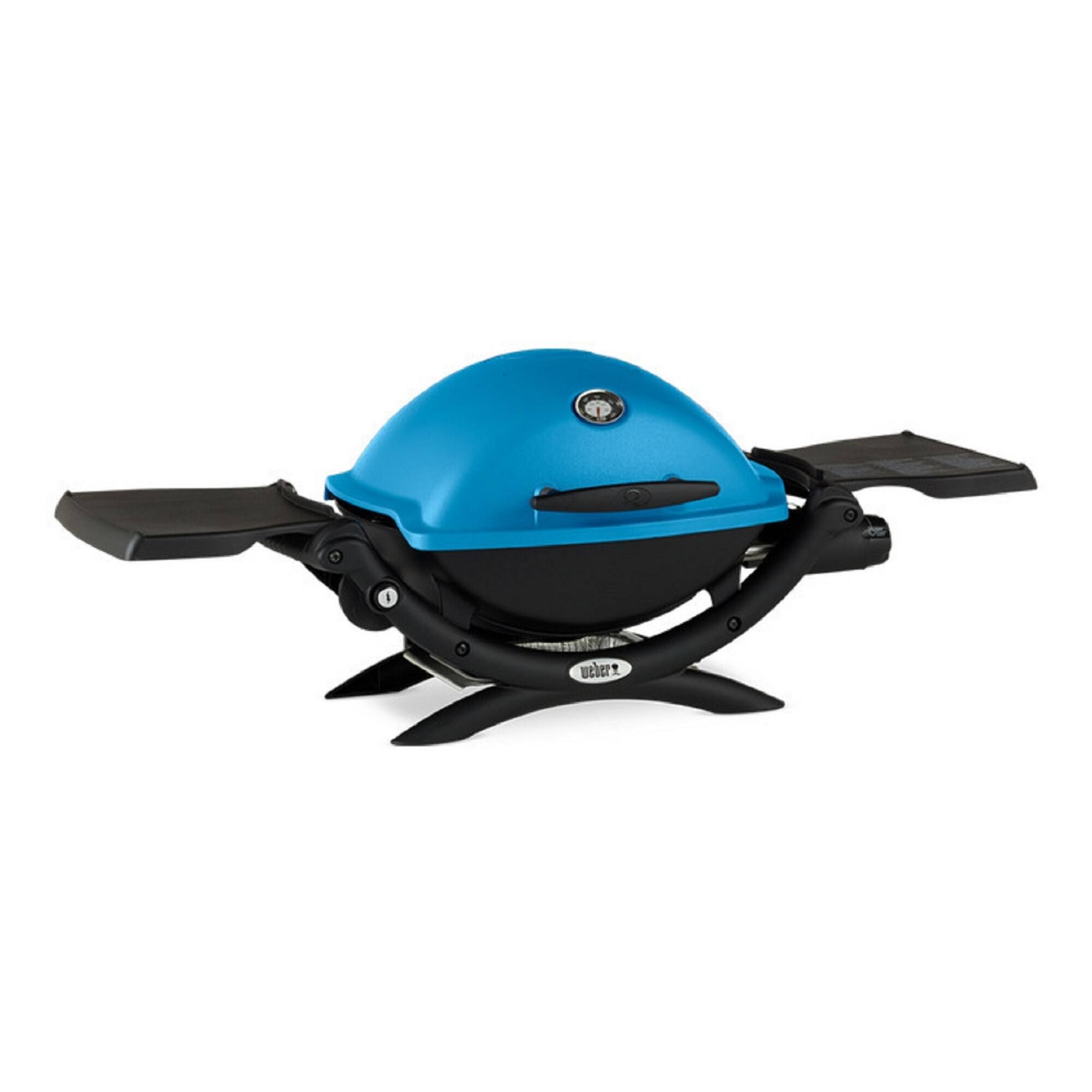 bf7c05cc08fc9aa13c3f147be69d02af11772d52110f4f2deb0bc297ae7ed962.jpg Weber Q 1200 Propane Gas Grill - Blue - Image 1