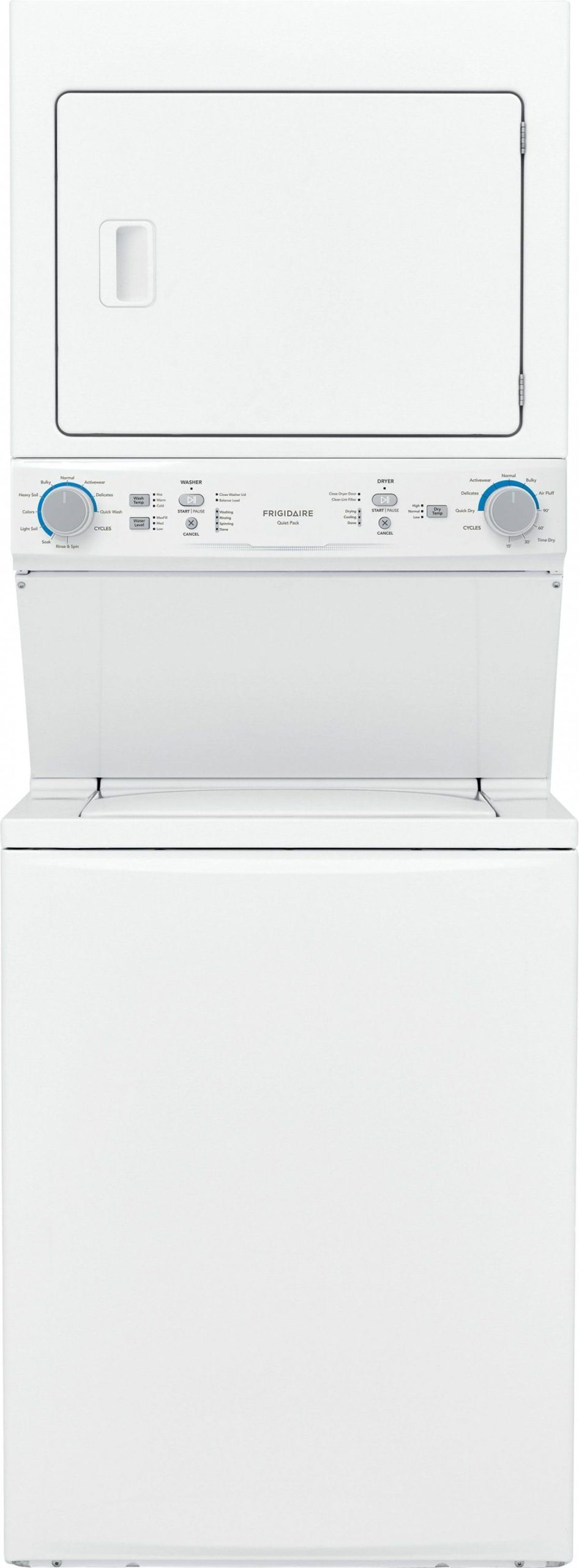 Frigidaire Gas Washer/Dryer Laundry Center - 3.9 Cu. ft Washer and FLCG7522AW