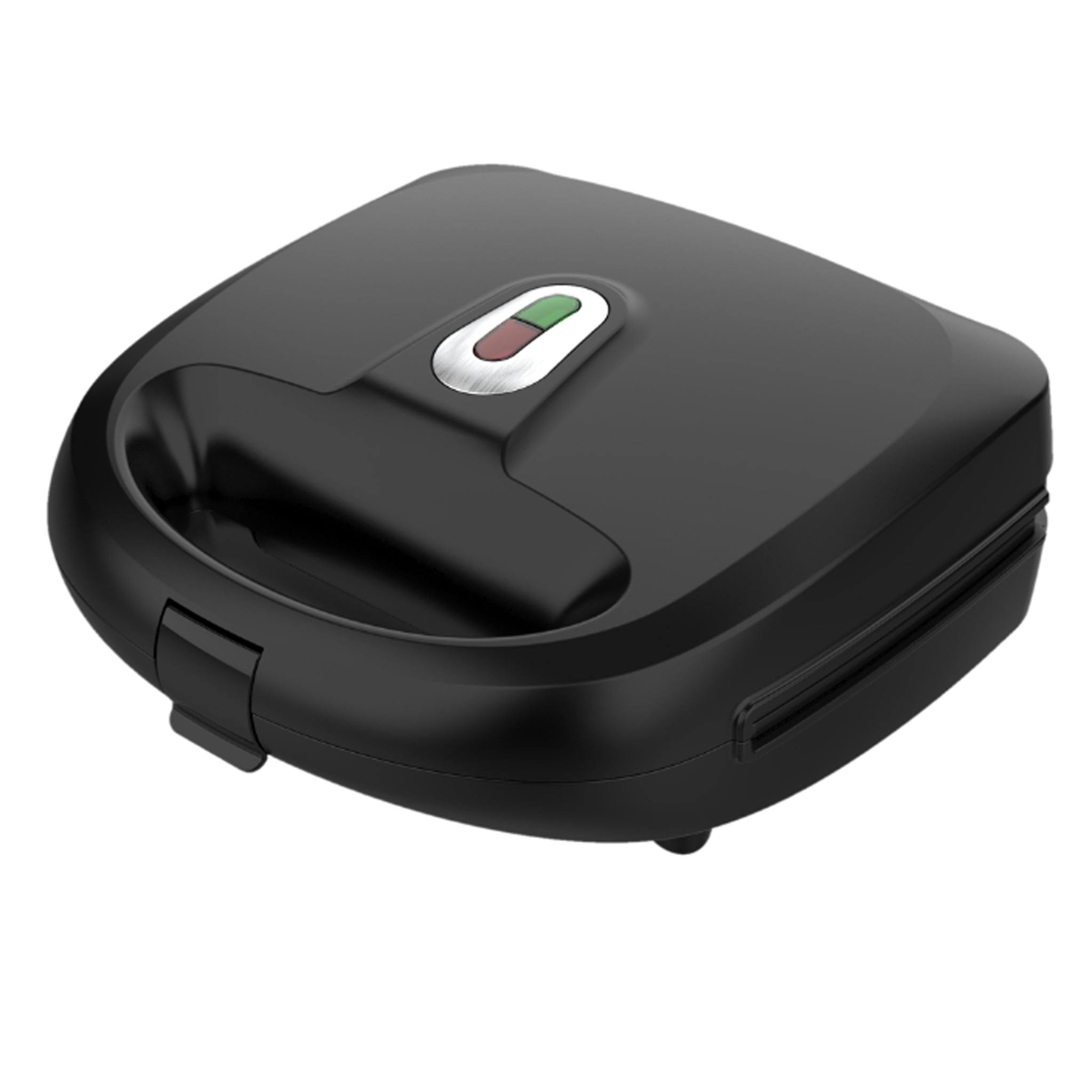 bfd64a1ebd32d076d3e71feb08b975a610aaec783dc8bf8e8f3a8e098b50a3c0-1.jpg Mainstays Black 2 in 1 Waffle and Sandwich Maker, Nonstick, Removable Plates, New - Image 1