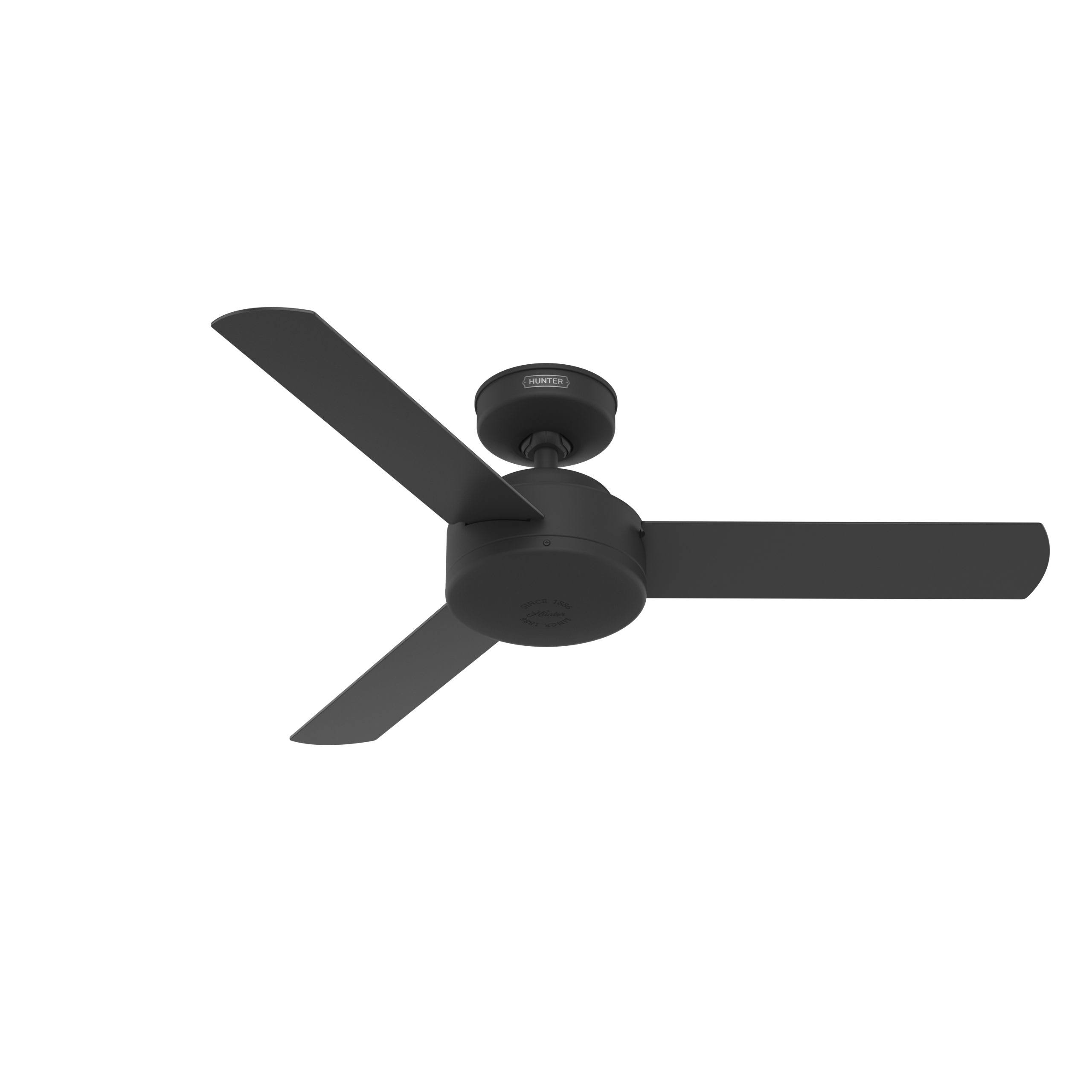 bff966569c1e565b9f4a854232a238296c54574e2cb8a11827afe37fb4b58e68.jpg Hunter Fan 51847 Presto 44 inch Matte Black Ceiling Fan - Image 1
