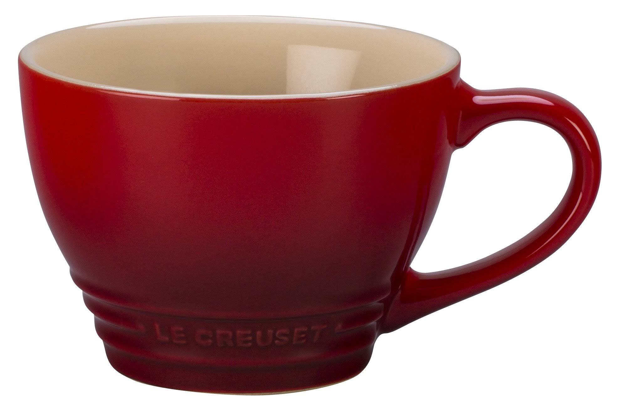 c03308ebf982c5e6102a1c7955a02ef98db23bda02bcdeb4d1e231fb54fd3dd6.jpg Le Creuset Bistro Mug - Cerise - Image 1