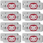 Ruby Monkey Magnets Ultra-Thin Magnetic Plates Keep It All Shut, As-seen-on-tv