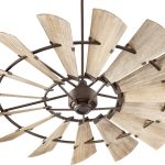 Quorum Windmill 72" Ceiling Fan - Oiled Bronze - 97215-86
