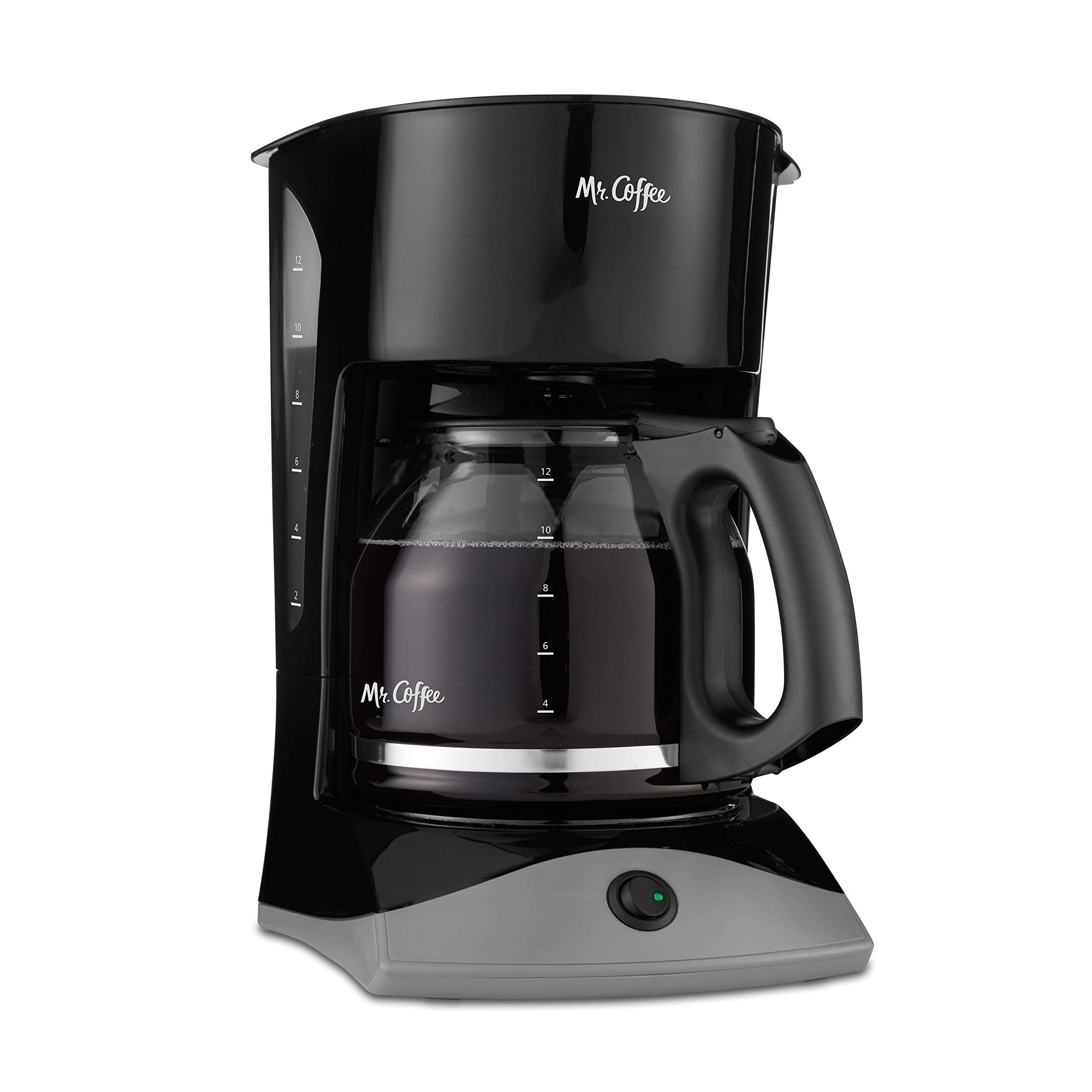 c0c540e1c2938bcd3c25d52773a6dd096964f7e628f8d842a3f4d1296ce0a6c8.jpg Mr. Coffee SK13 12-Cup Coffeemaker, Black - Image 1