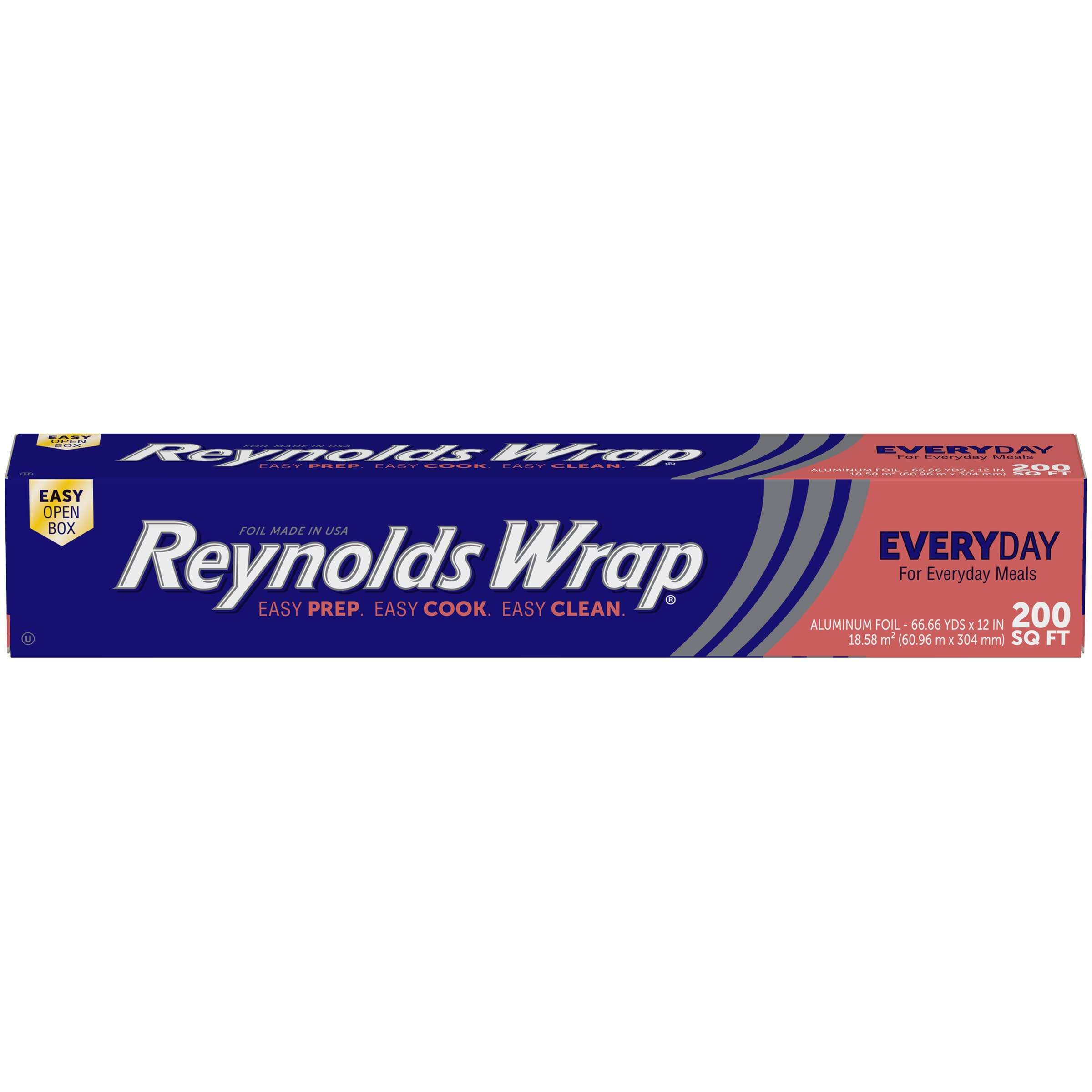 c11e5316fb6fe142f88fdefc7c39ecfd20f403e208bedbeb54c8446689ff5ffb.jpg Reynolds Wrap Standard Aluminum Foil - 200 sq ft - Image 1