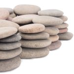 [About 91 Pcs - 106 PCS](18.3 Pounds) River Rocks, Flat Rocks, 2.27"-3.56"Painting Rocks, Craft Rocks, DIY Rocks, Painting Stones