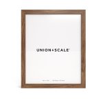 Union & Scale Essentials Wood Picture Frame, 8 x 10, Espresso Frame