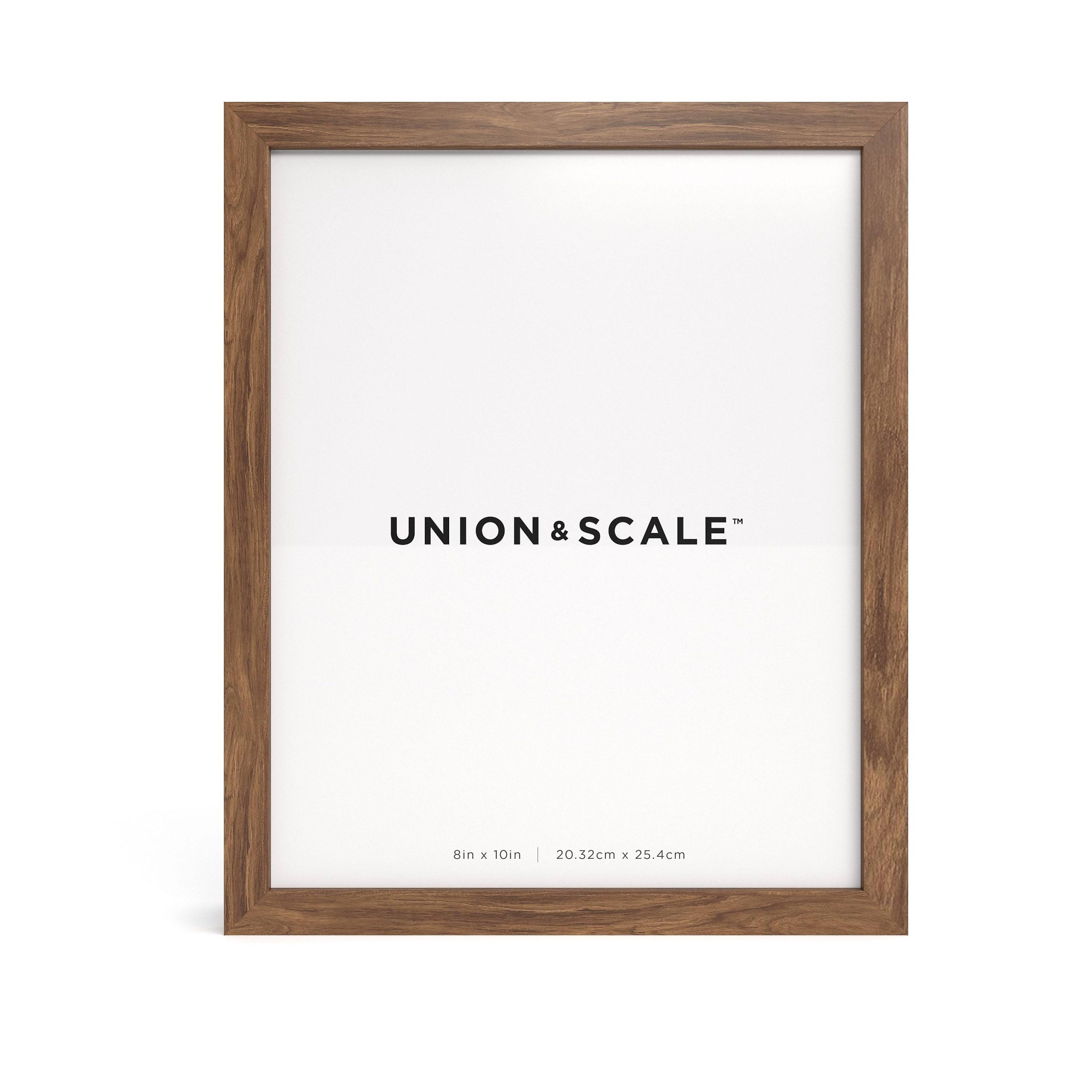 c14a6ab98b82d61c58c5b1eb2506f16bb7f43d63f422ff7156f9f91d3f887577.jpg Union & Scale Essentials Wood Picture Frame, 8 x 10, Espresso Frame - Image 1
