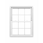 Pella Jamb Vinyl New Construction Double Hung Window Energy Star - White - 35.5" x 53.5" x 4.5" - Each