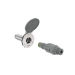Aquor House Hydrant V1+ Slate Gray Polymer Close-Couple