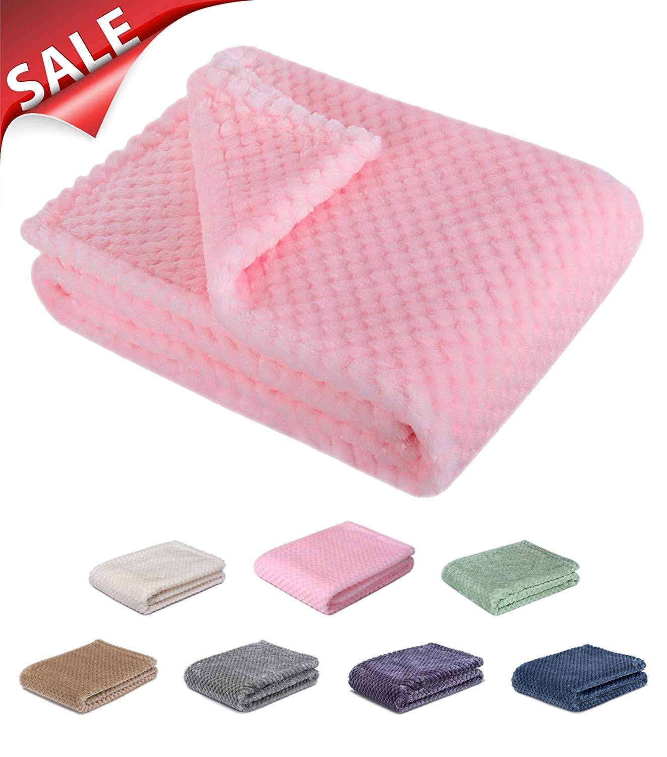 c1d9b5ff26af4a4d478974f392c1e166faddfd3e1cac86ab9f3e09a0f7f0de45.jpg Wonder Miracle Fuzzy Blanket or Fluffy Blanket for Baby Girl or Boy, Soft Warm Cozy Coral Fleece Toddler, Infant or Newborn Receiving Blanket for Crib - Image 1