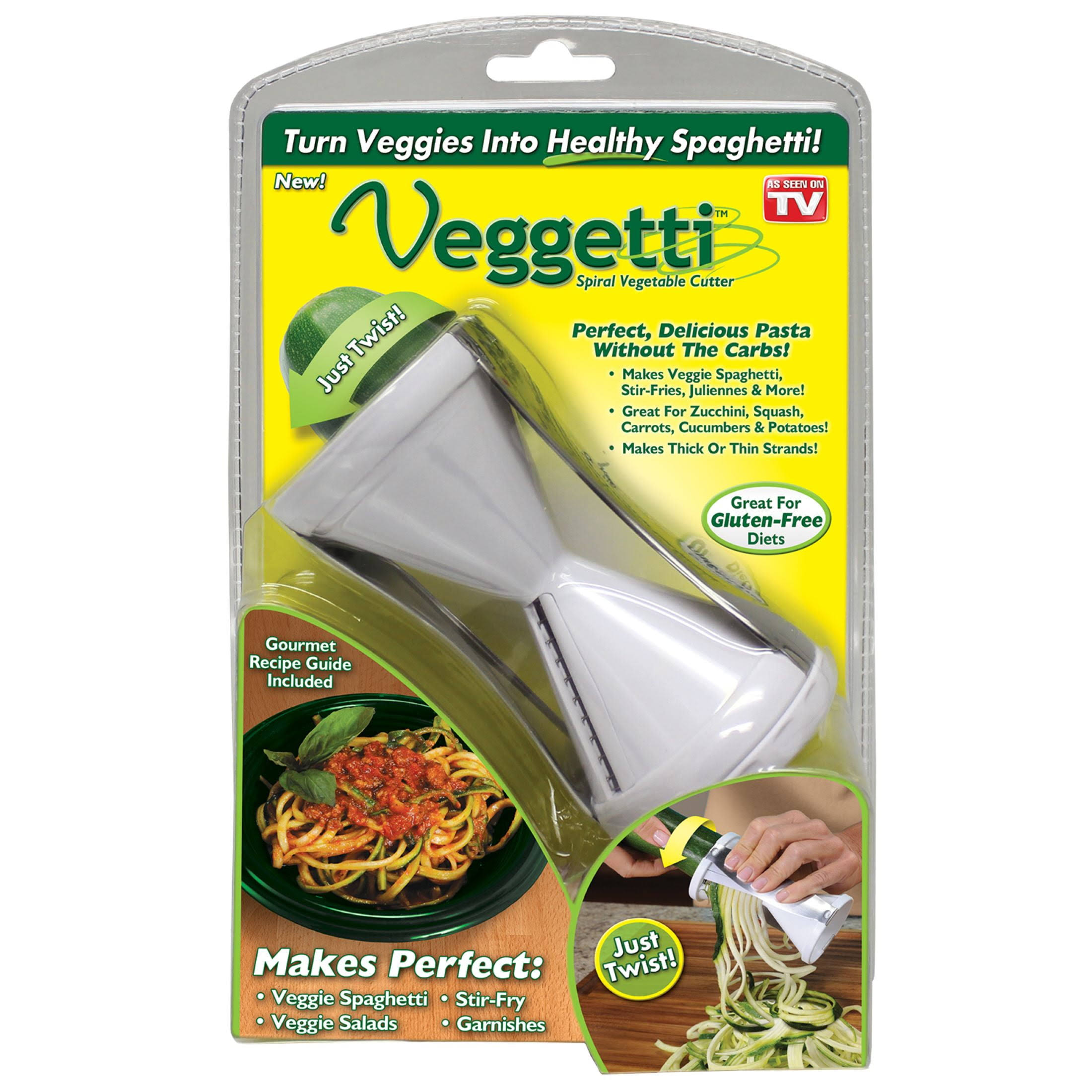 c1ed7df518b85f4898d68ee24e7fdec2839fd042bfc8bcfd805e757417abb249.jpg Veggetti Spiral Vegetable Cutter - Image 1