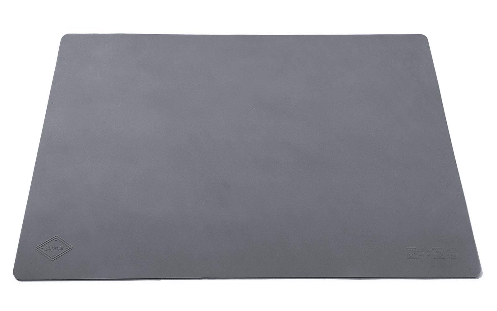 c20563b099c3fcb77e6de5529111b71847b64e2ec526bdc88ad69a048147d150.jpg Supmat XL by Ephome, Super Versatile Extra Large & Thick Silicone Mat, Counter Mat (1, Dark Gray) - Image 1