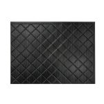 Fasade Quilted Decorative Vinyl Backsplash Panel - 5 Pack - Brushed Onyx PB5442