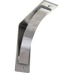 Ekena Millwork 3 in. x 10 in. x 10 in. Unfinished Morris Steel Bracket