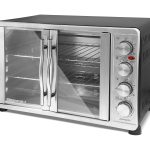 Elite Gourmet Double Door Oven with Rotisserie and Convection