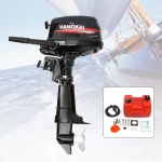 4stroke 6.5HP Outboard Motor Marine Boat Engine Water Cooling CDI System 6.5HP 4 - Stroke Outboard Motor Tiller Control Boat Engine Water Cooling 123CC 4 - Stroke 6.5HP Outboard Motor Boat Marine Engine