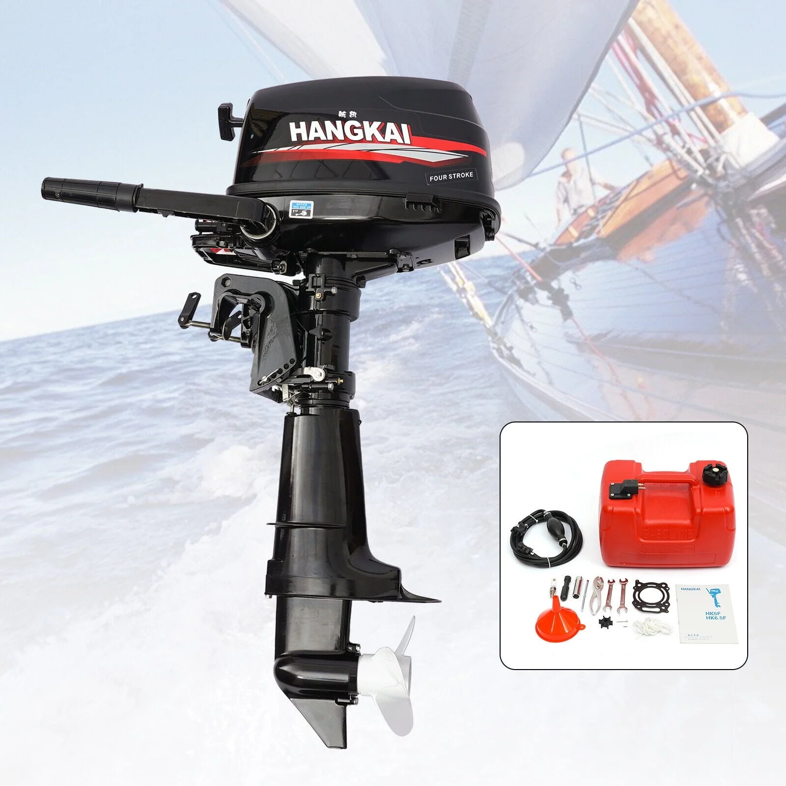 c2b1f02018021248bed954650ed5436ffe421eedd08870a8b623e910a229d4bc.webp 4stroke 6.5HP Outboard Motor Marine Boat Engine Water Cooling CDI System 6.5HP 4 - Stroke Outboard Motor Tiller Control Boat Engine Water Cooling 123CC 4 - Stroke 6.5HP Outboard Motor Boat Marine Engine - Image 1