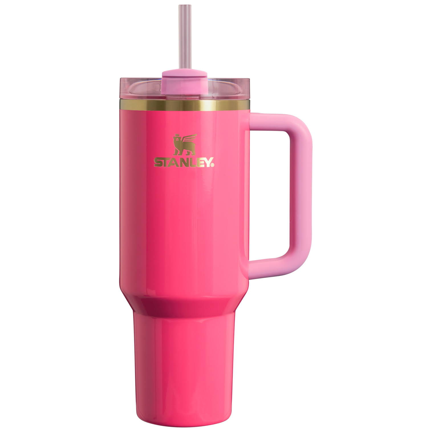 c30f9a17977c51d650872edad155a67aaf1f342edc48f33797d3d467d54e7f42.jpg Stanley Dining | Stanley Pink Parade 40oz Tumbler | Color: Pink | Size: Os | Tongyun1's Closet - Image 1