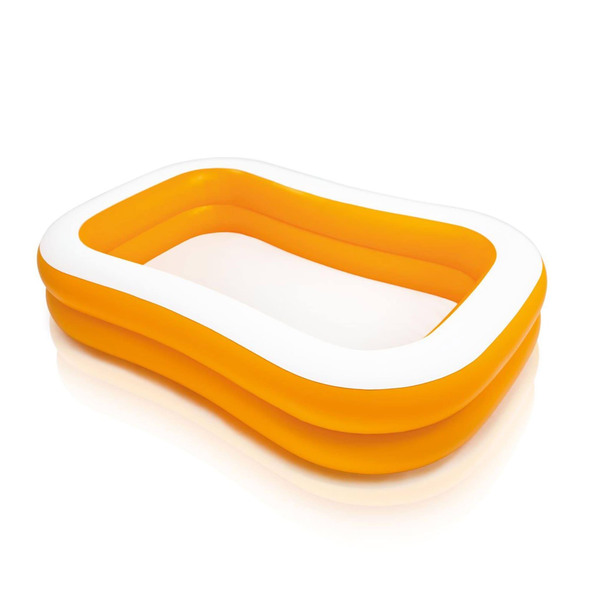 c322a644658cb29078ff13444fcb605bba1ab1d8963d69b32c051c1f71a20269.jpg Intex Inflatable Mandarin Swim Center Family Lounge Pool - Image 1