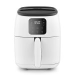 Dash Tasti-Crisp Digital Air Fryer with AirCrisp Technology, Custom Presets, Temperature Control, and Auto Shut Off Feature, 2.6 Quart - White