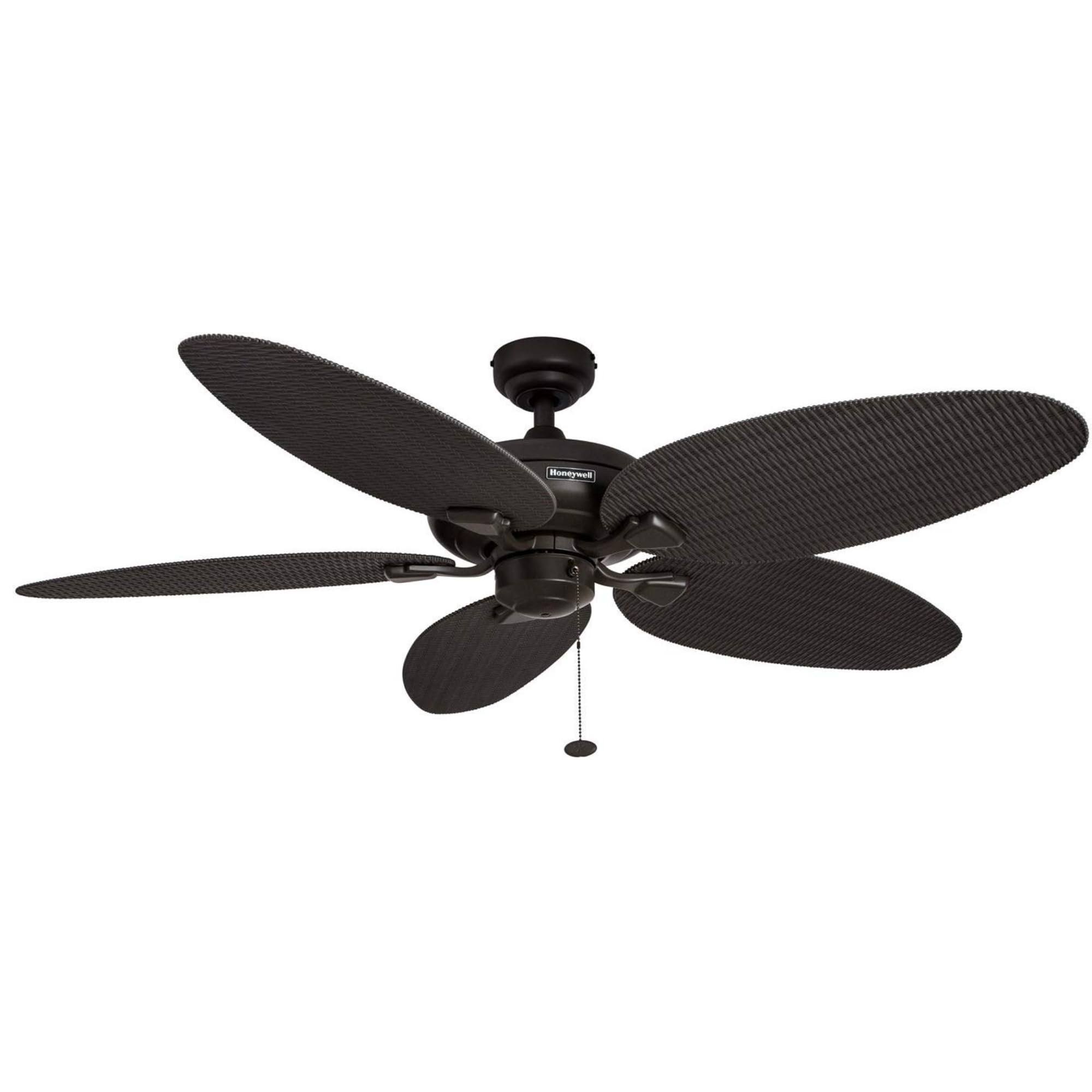 c3511ccc8469e87a4d13e3f5cecd1c28955b43769681b3e043b3274bd2f4db6f.jpg Honeywell Duval 52" Bronze Outdoor Ceiling Fan - Image 1