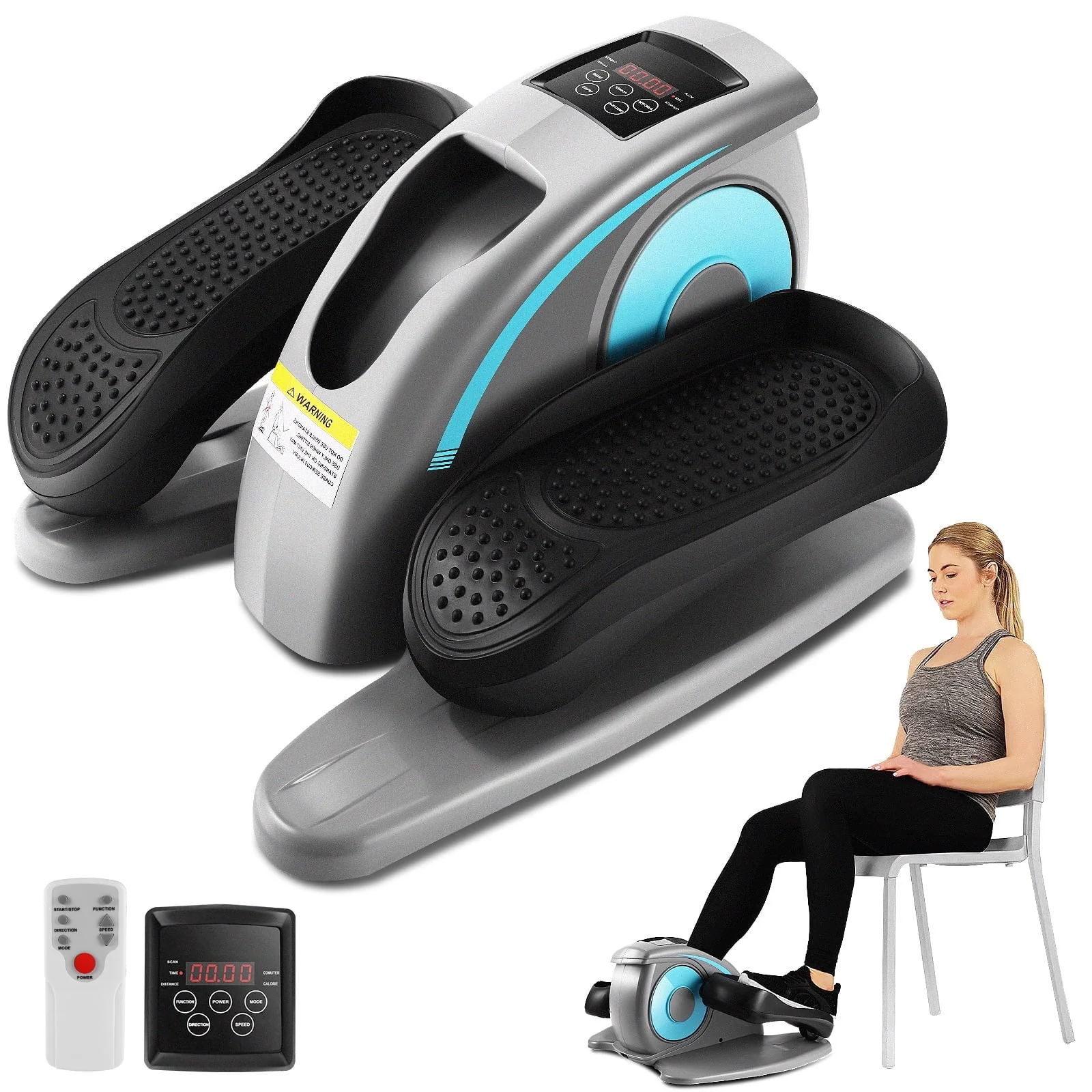 c3b502bd9165fb193ae16e4b3cb2e7fb57cc5c3e2c7aebdff9d1e81983c608e4.webp Desk Elliptical Machine for Home Office, Electric Desk Elliptical Trainer with Display Monitor Quiet Compact Pedal Exerciser Gifts for Caring Parents - Image 1