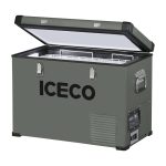 ICECO VL45 Portable Refrigerator with Secop Compressor, 45 Liters Platinum Compact Refrigerator, DC 12/24V, AC 110-240V, 0��F to 50��F, Home & Car