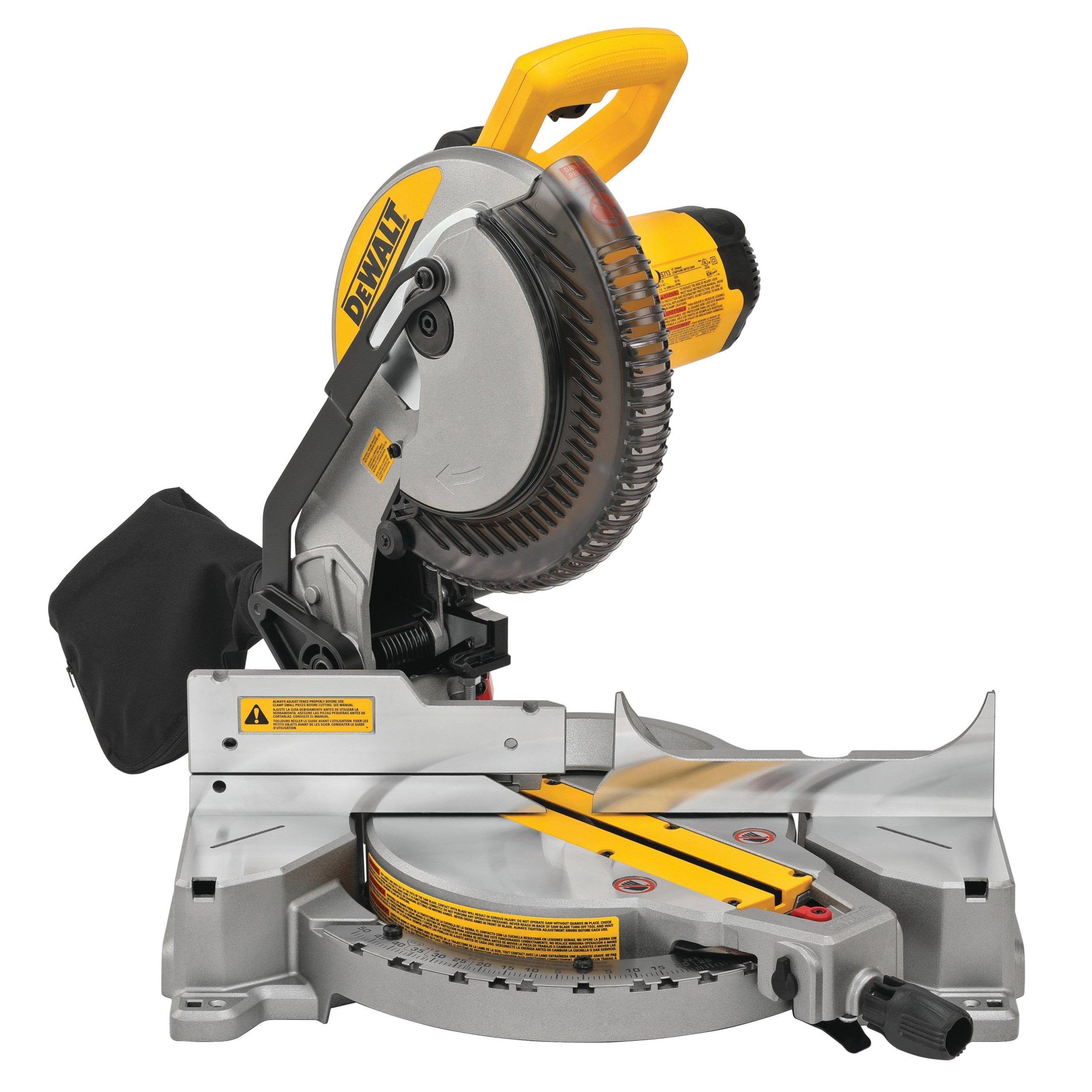 c3c7dd0e6a1b585aa6c25439b5b77dde1bc65ae88ee444bced26e16257d5edd6.jpg DeWalt DWS713 15 Amp 10 in. Single Bevel Compound Miter Saw - Image 1