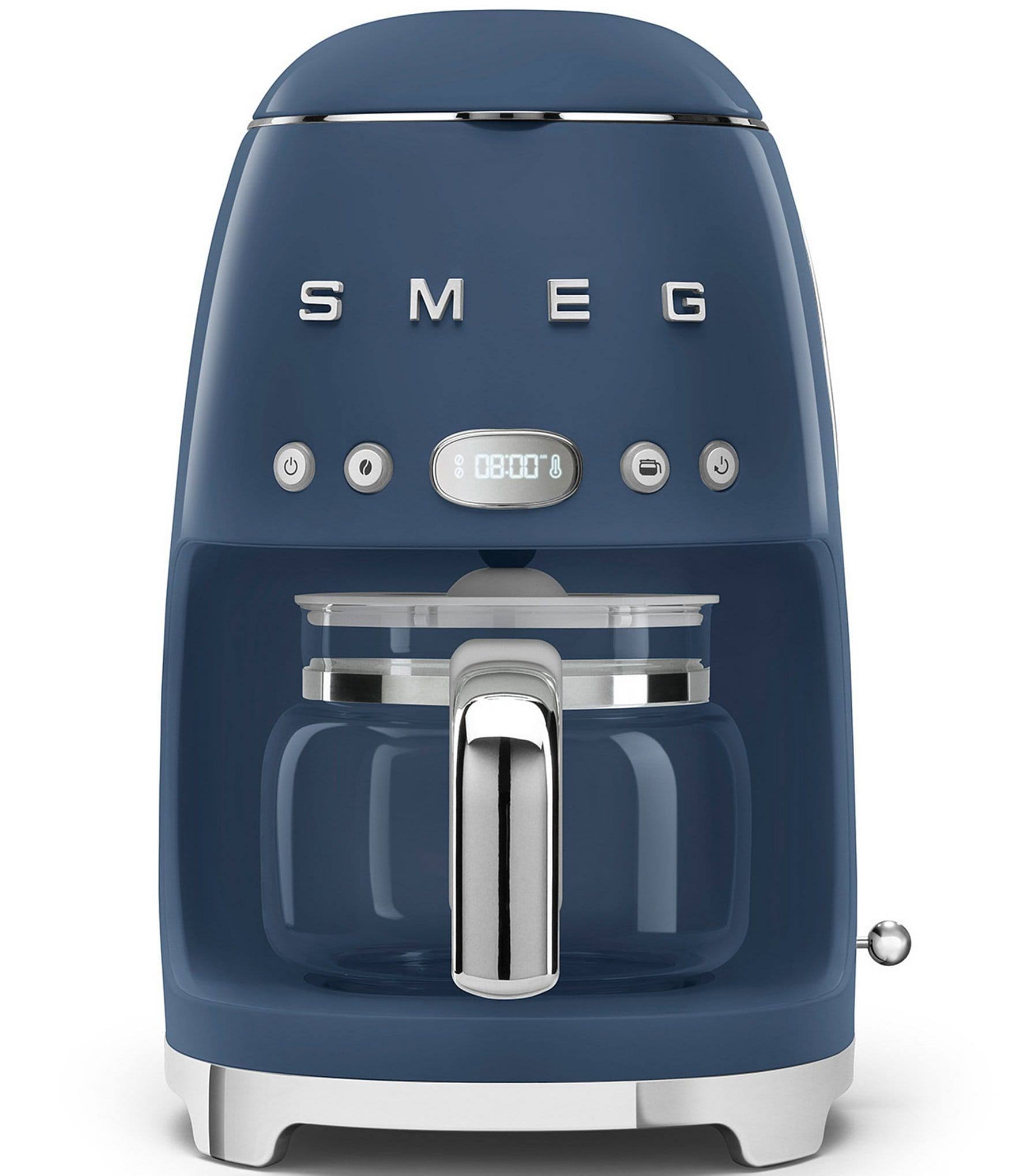 c4225e2425d70eae45ec95227b954e85f5fe6a1de268efc7d8950213032b1276.jpg Smeg 50's Retro Style 10 Cup Drip Filter Coffee Machine Navy - Image 1