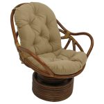 Bay Isle Home Hamilton Indoor/Outdoor Rocking Chair Cushion : Sandstone