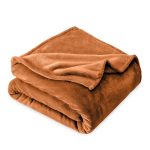Sienna Microplush Throw Fleece Blanket by Bare Home