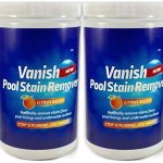 Bosh Chemical Vanish Pool & Spa Stain Remover 2 Pack (4LBS)- Natural Safe Citrus Based, Works Excellent On Vinyl, Fiberglass, and Metals, Removes