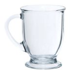 Anchor Hocking 16 Ounce Cafe Mug, Size: 16 oz, Clear