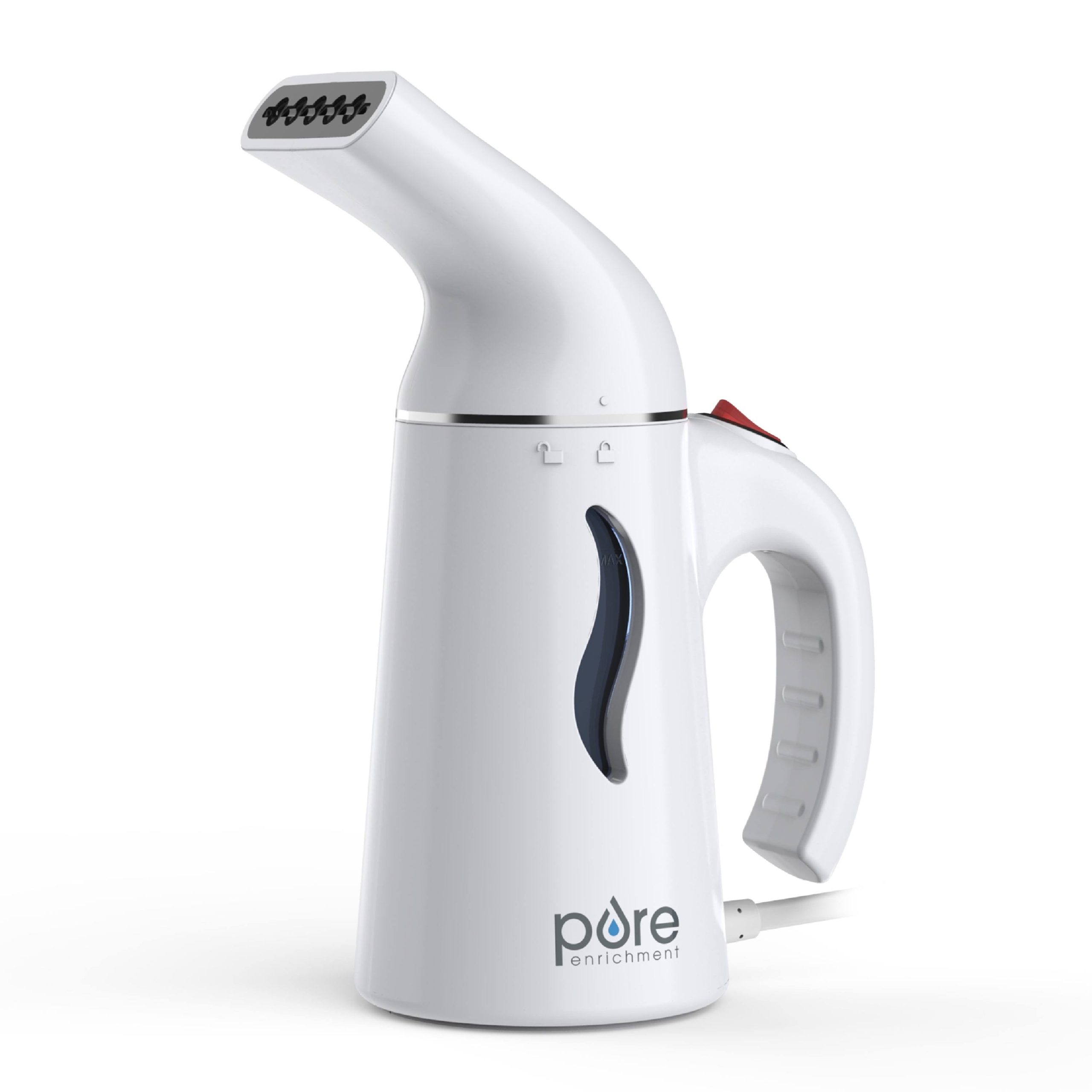 c4c9238bae91a8727105e47e80dc1178673bf59318cc4a1d05ffce6370c7317b.jpg PureSteam Portable Fabric Steamer - Image 1