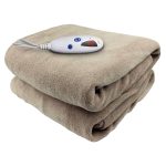 Biddeford Blankets Micro Plush Heated Throw with Digital Controller - Claret Red