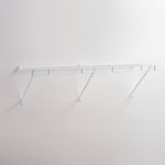 Rubbermaid 4' x 12" White Wardrobe Shelf Kit