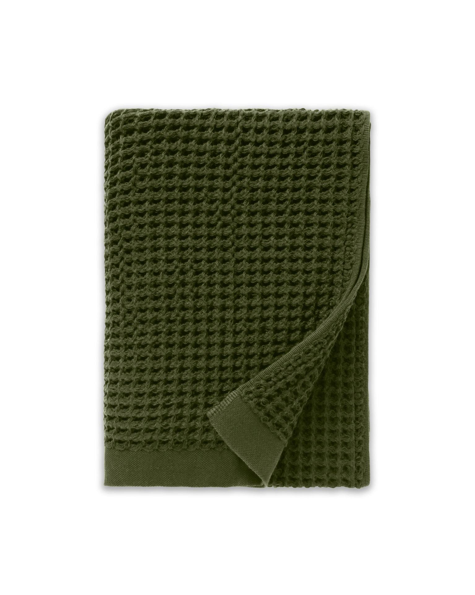 c50ae8f37eabc066f56040016bc4926c346d43c22ae4fabe8ff3cecb2c1a3ac3.jpg Onsen Waffle Bath Towel, Forest - Image 1