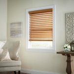 Home Decorators Collection Chestnut Cordless Premium Faux Wood Blinds with 2.5 in. Slats - 22.5 in. W x 48 in. L (Actual Size 22 in. W x 48 in. L),