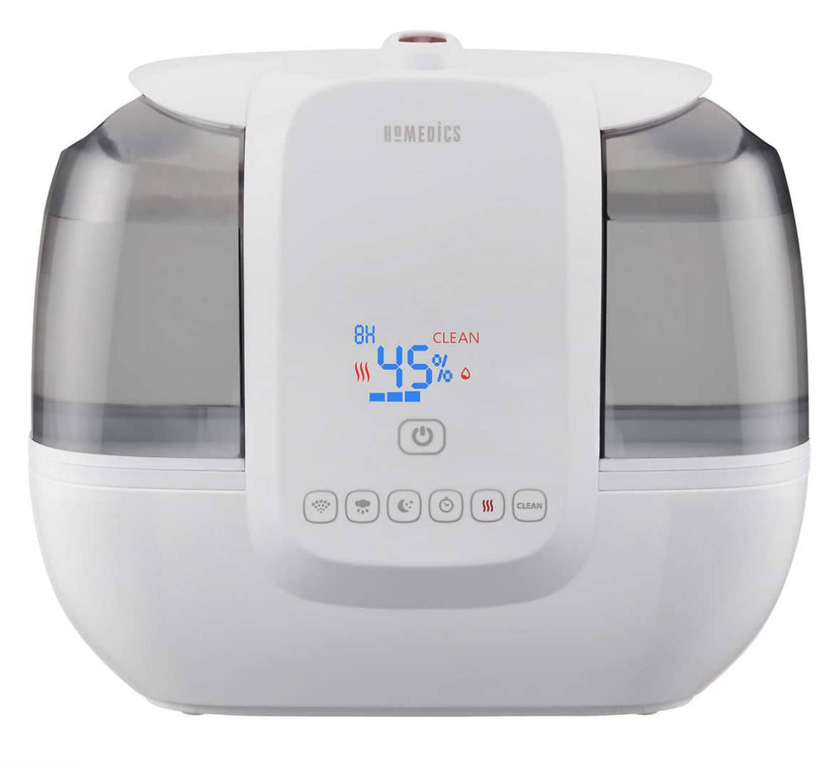 c557c5ad4f30bc4044fd54eca04c8dc5e139c4f515b9b053a2407b6bc9027a2b.jpg Homedics TotalComfort Ultrasonic Humidifier with UV-C Technology - Image 1