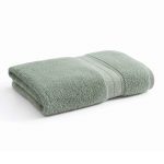 Better Homes & Gardens American Made Bath Collection - Single Bath Towel, Solid Green